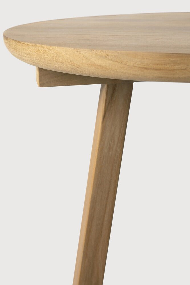 Tripod Side Table – Sculptural Wood Accent by Sage Interiors - Sage InteriorsEthnicraftSide Table