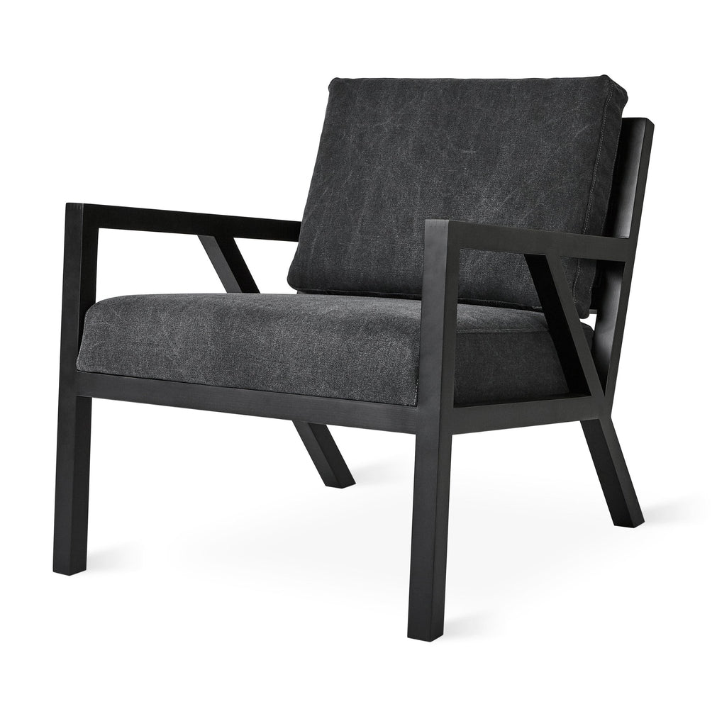 Truss Chair – Mid - Century Wood Frame Chair with Fabric or Vegan Leather - Sage InteriorsSage InteriorsChair