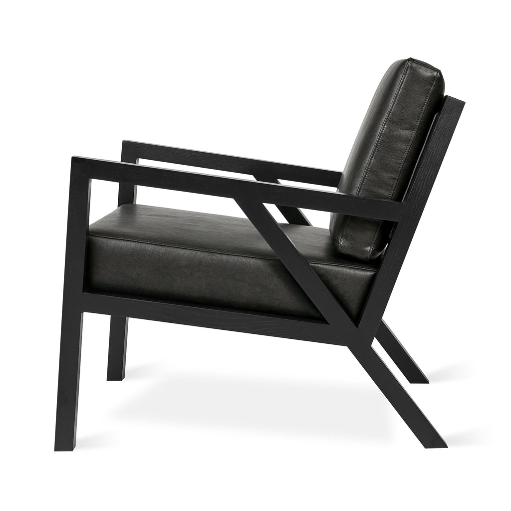 Truss Chair – Mid - Century Wood Frame Chair with Fabric or Vegan Leather - Sage InteriorsSage InteriorsChair