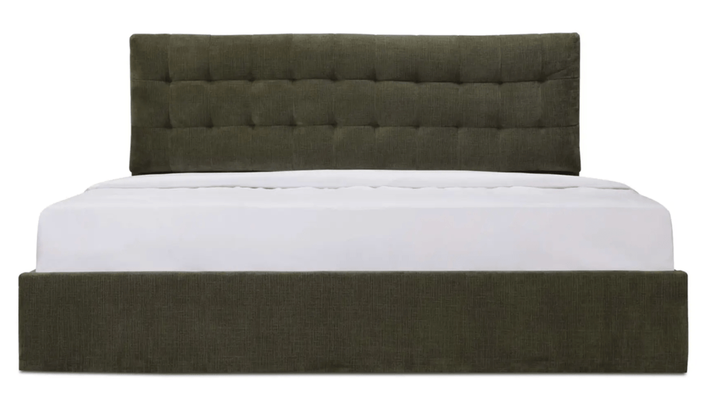 Tufted Queen Storage Green Bed - Sage Interiorsmoes