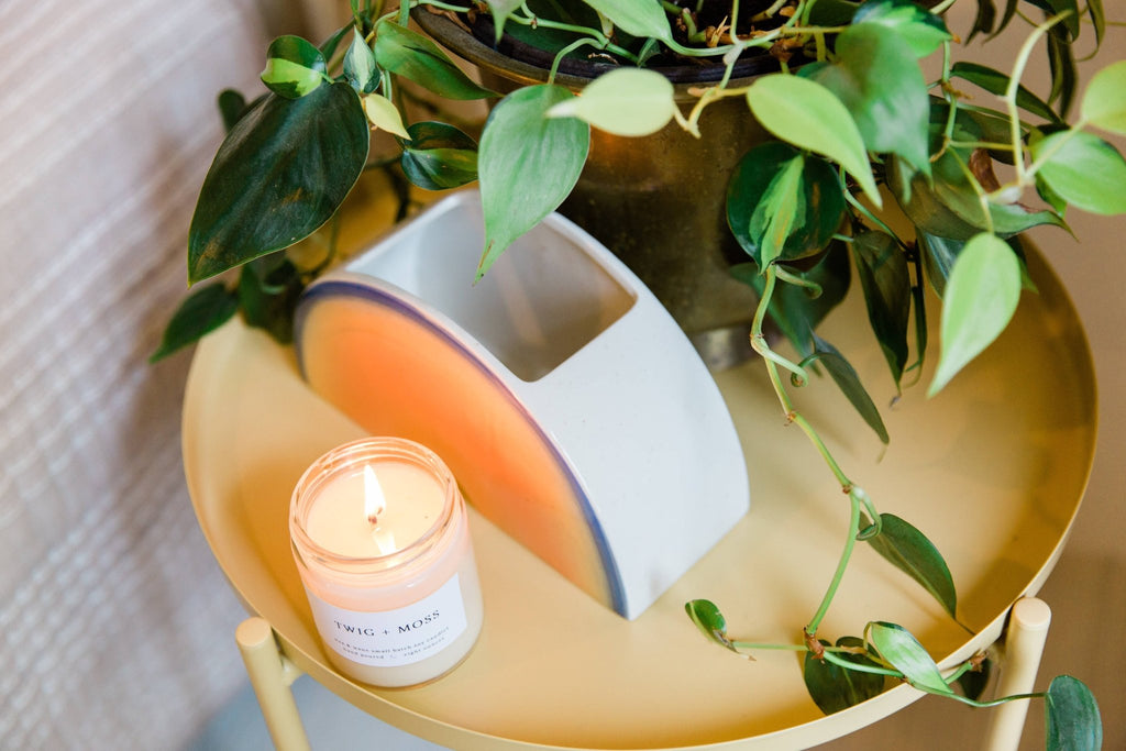 Twig + Moss Modern Soy Candle: 8 oz - Sage InteriorsWax and Wane Candlescandle