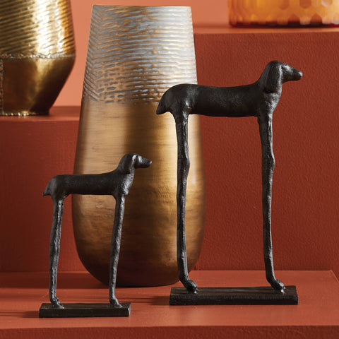 Two Hounds Dog Sculptures, Set of 2 - Sage InteriorsNapa Home & Garden
