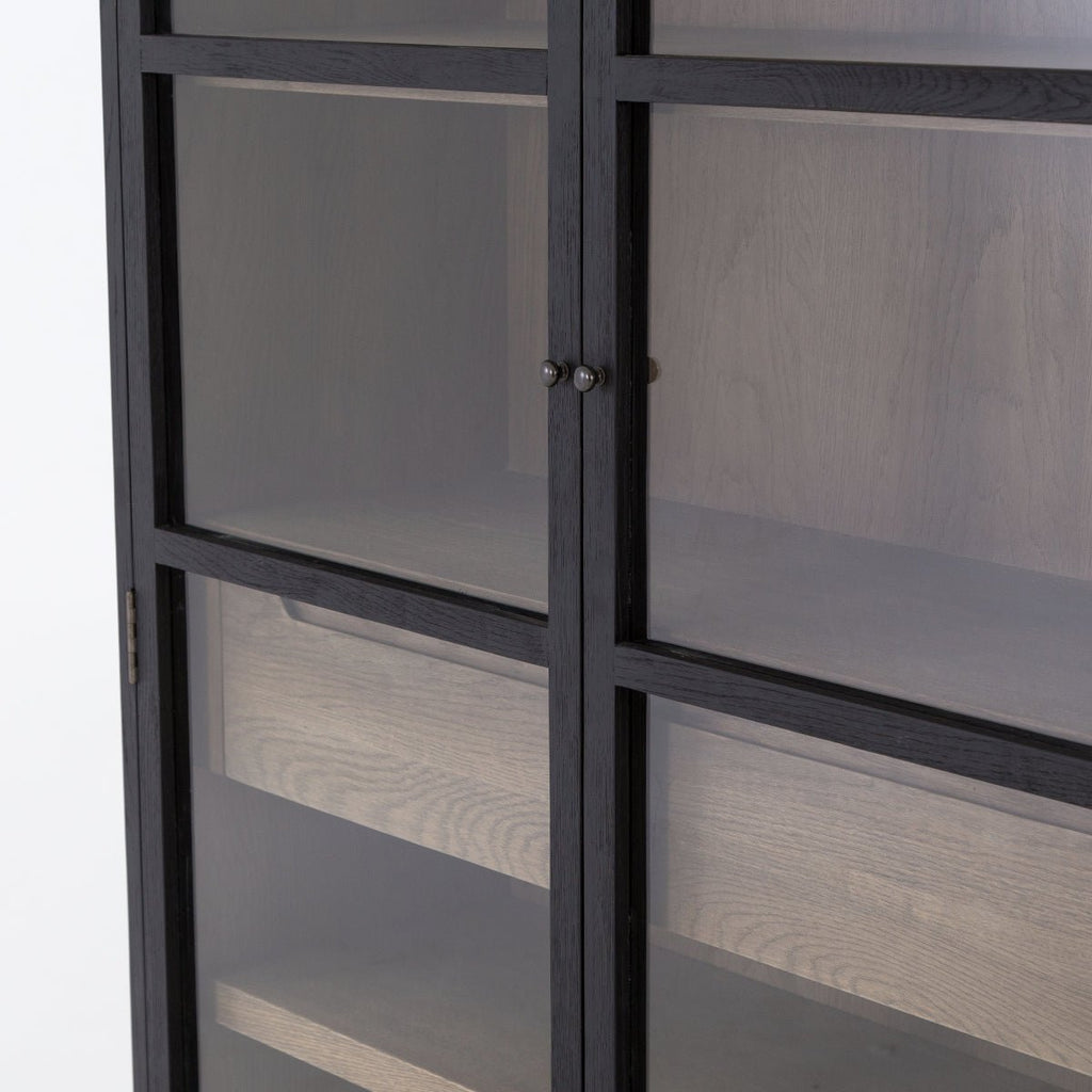 Two Tone Transparency Cabinet - Sage InteriorsFH
