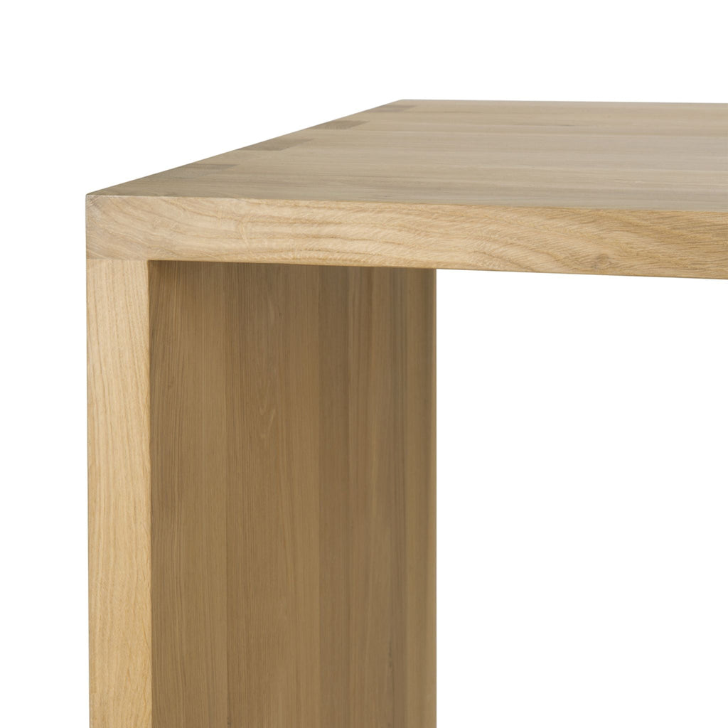 U desk, Oak - Sage Interiorsethnicraft