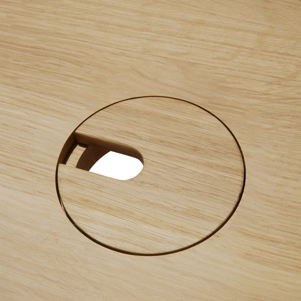 U desk, Oak - Sage Interiorsethnicraft