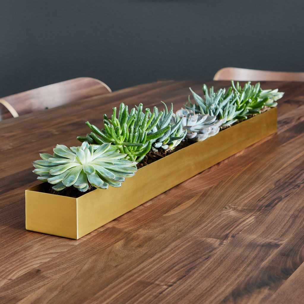 Vessel Planter – Modern Metal Indoor/Outdoor Accent - Sage InteriorsSage InteriorsVessel Planter