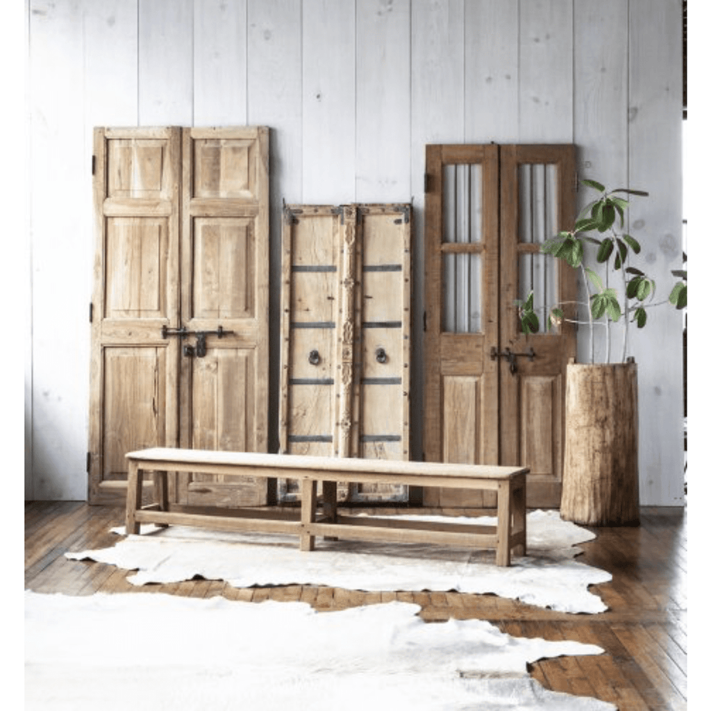 Vintage Harvest Bench - Bleached - Sage InteriorsSage InteriorsBenches