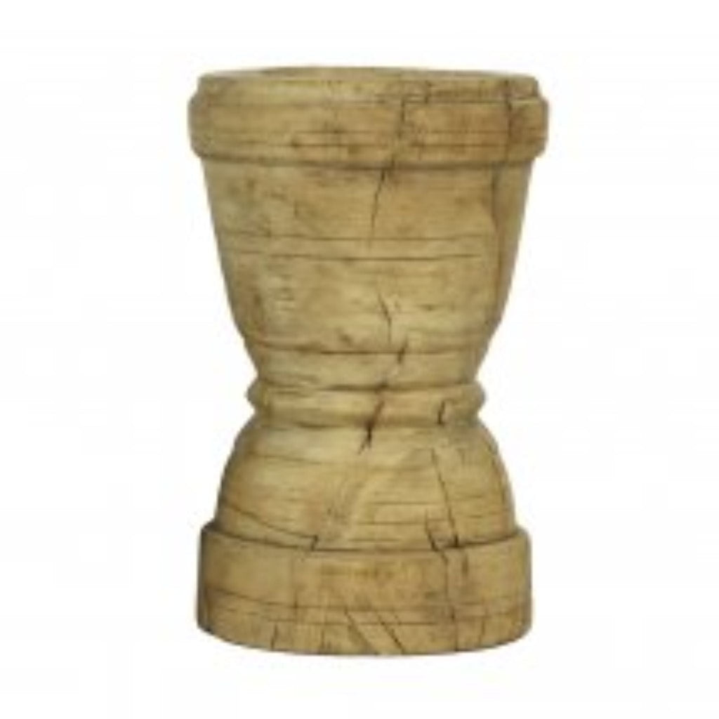 Vintage Wood Village Mortar - Sage InteriorsBlue Ocean Traders