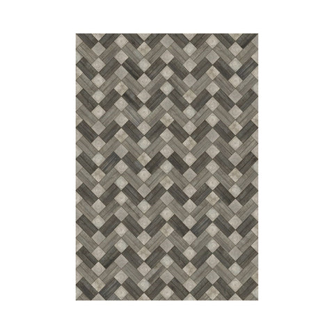 Voysey Vintage Vinyl Floorcloth - Sage InteriorsSpicher and Co