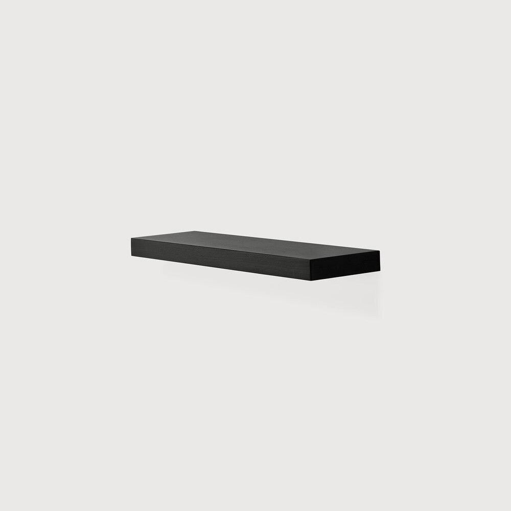 Wall Shelf Walnut with Sculpted Edge Sage Interiors - Sage InteriorsEthnicraftMirror