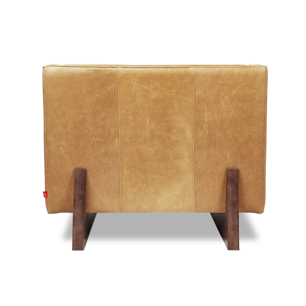 Wallace Chair – Vintage Leather Chesterfield Modern Reimagined - Sage InteriorsSage InteriorsChair