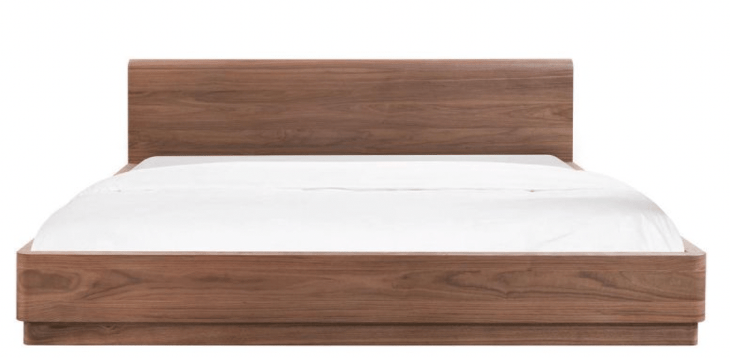 Walnut bed - king - Sage InteriorsSage Interiors