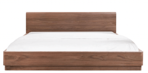 Walnut bed - king - Sage InteriorsSage Interiors