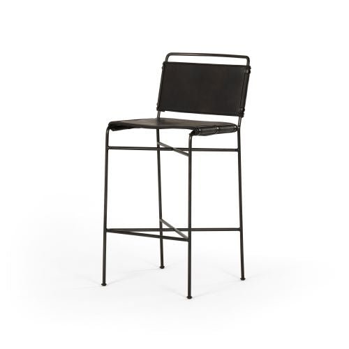 Wandering Bar + Counter Stool, Black - Sage InteriorsFH