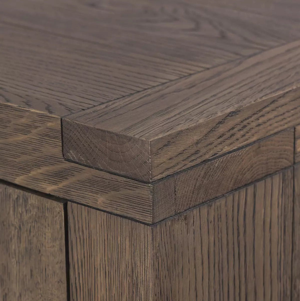 Warby Worn Oak Media Console - Sage InteriorsFour HandsMedia Stand