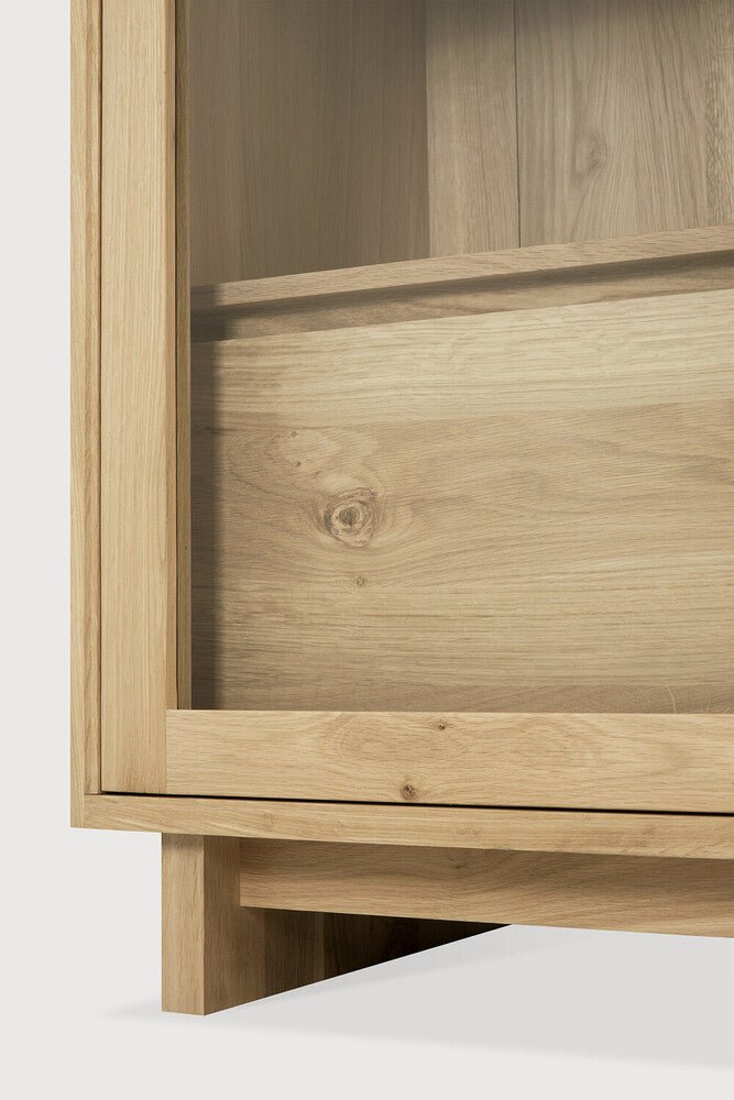 Wave Oak Cupboard – Sculptural Solid Wood Storage Cabinet by Sage Interiors - Sage InteriorsEthnicraft