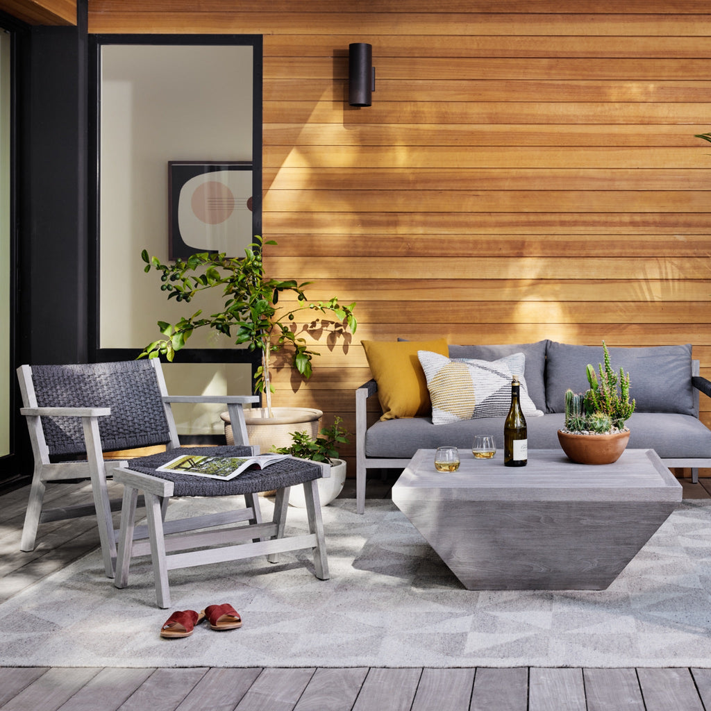 Weathered Teak Outdoor Chair - Sage InteriorsFHAccent Chair