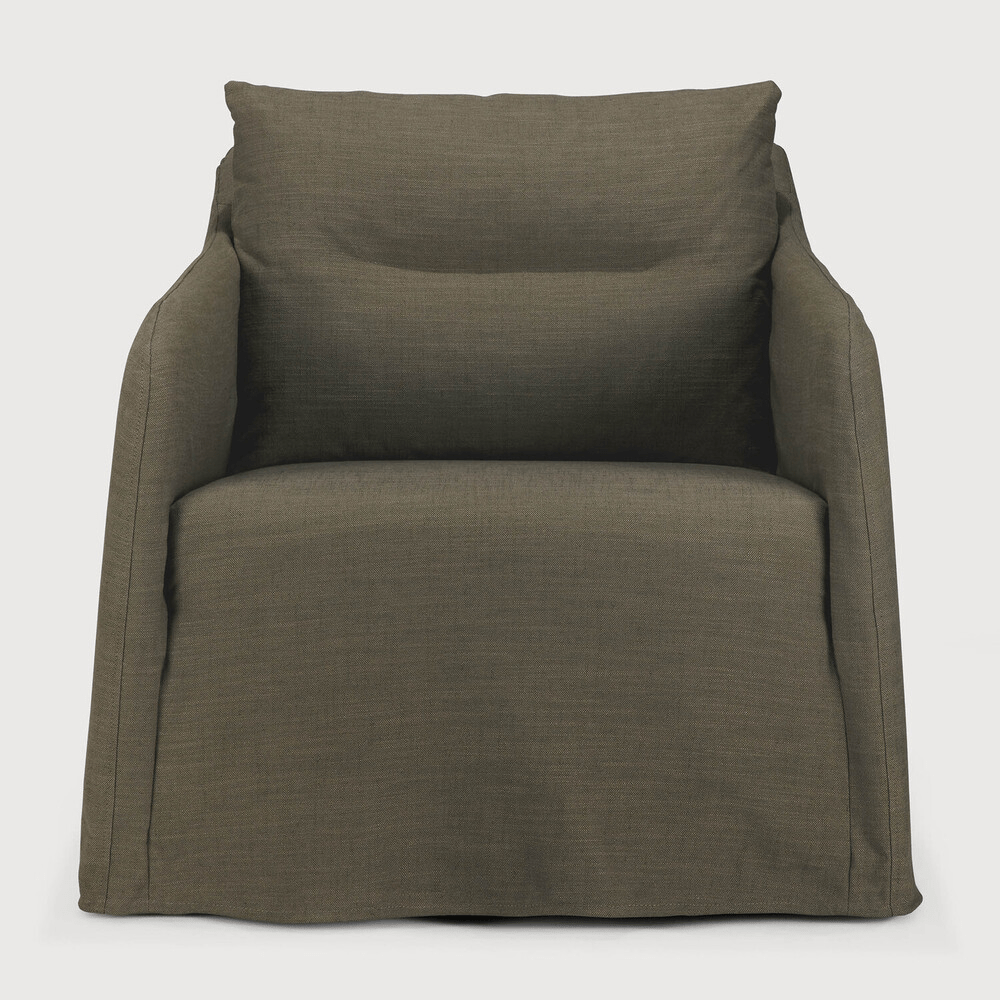 Weave Lounge Chair - Removable Cover - Sage InteriorsEthnicraftLounge Chair