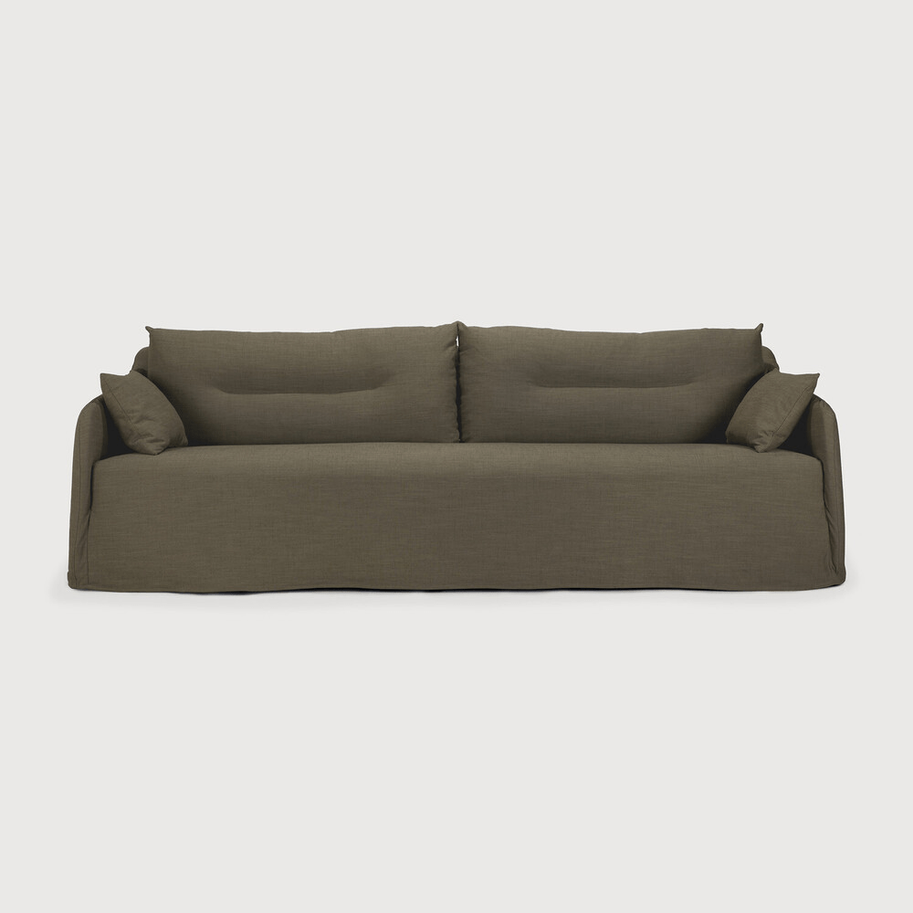 Weave Sofa - 3 Seater - Removable Cover - Sage InteriorsEthnicraftSofa