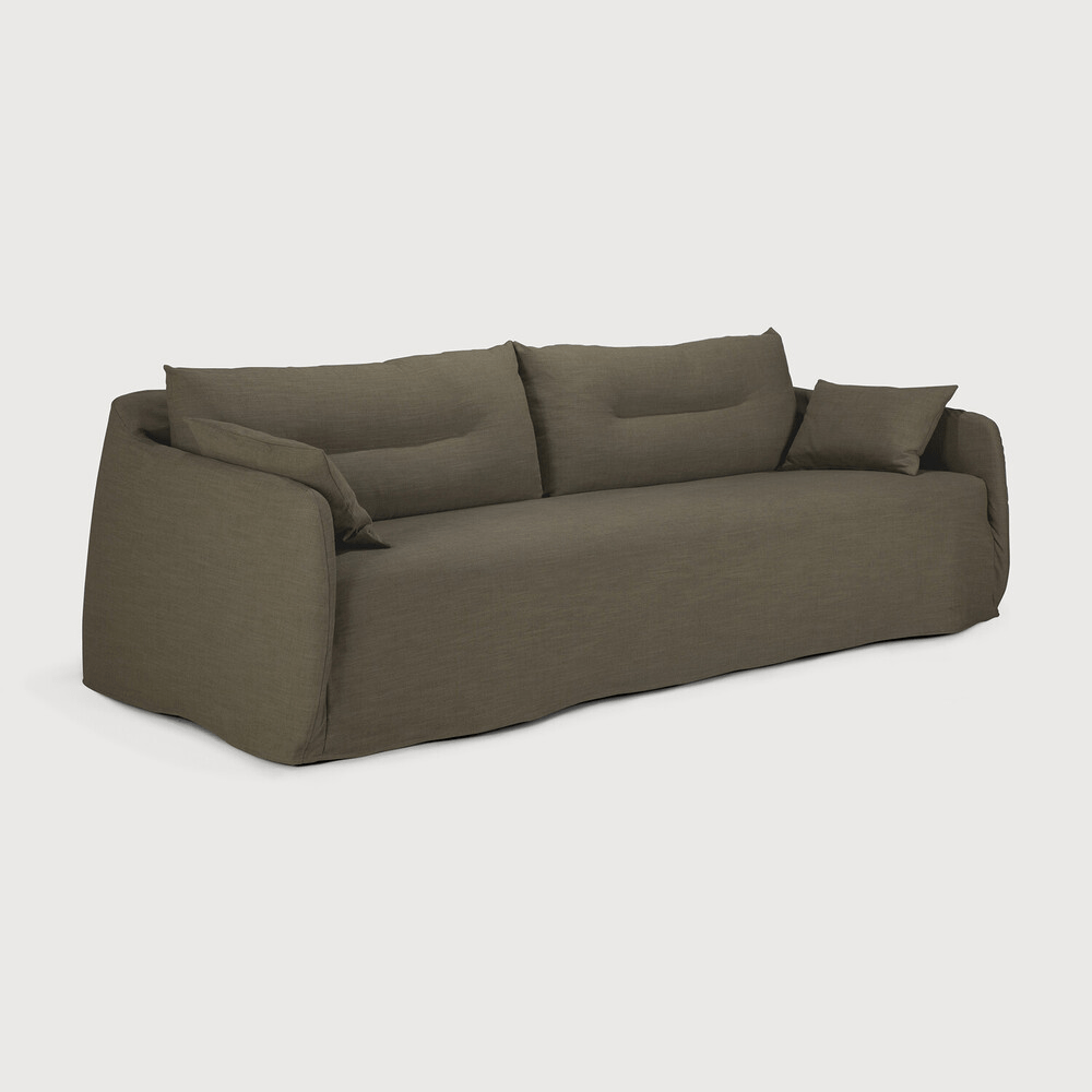 Weave Sofa - 3 Seater - Removable Cover - Sage InteriorsEthnicraftSofa