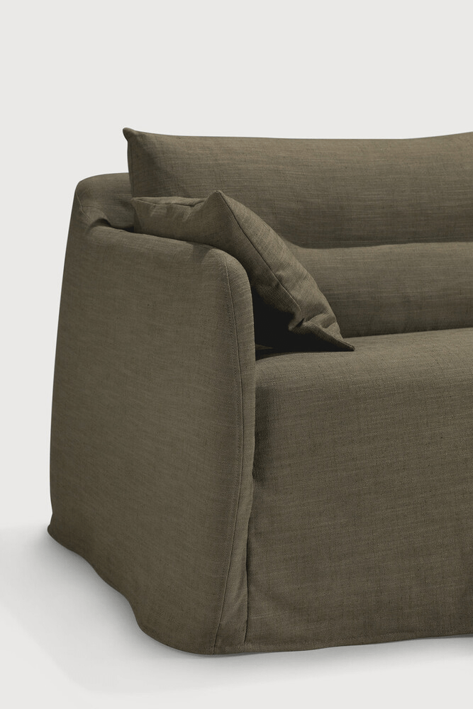 Weave Sofa - 3 Seater - Removable Cover - Sage InteriorsEthnicraftSofa