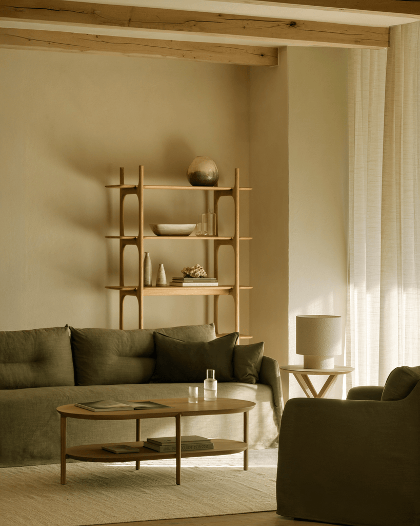 Weave Sofa - 3 Seater - Removable Cover - Sage InteriorsEthnicraftSofa