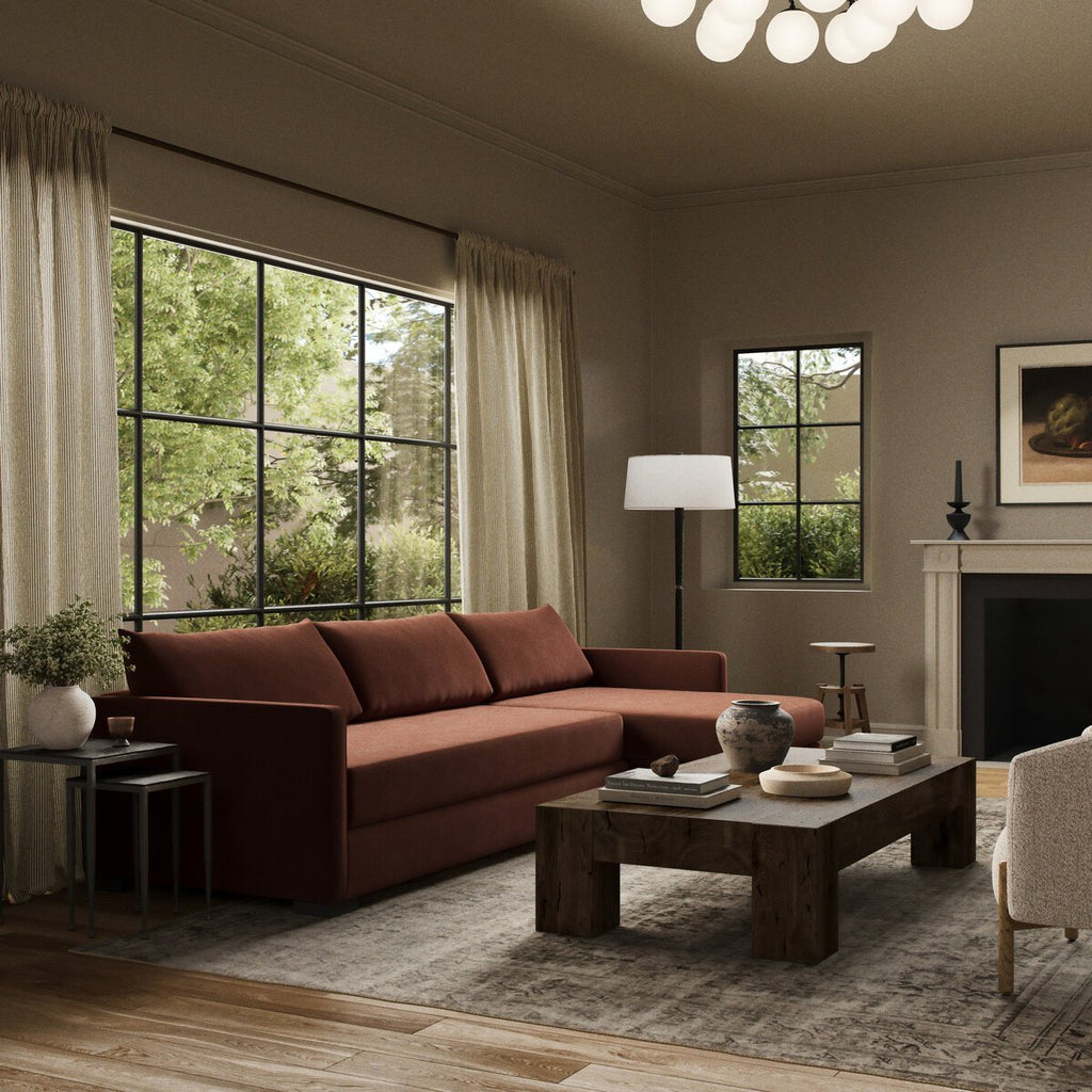 Wickham 2 - Piece Sectional Storage Chaise – Hidden Storage - Sage InteriorsFour HandsStorage Chaise