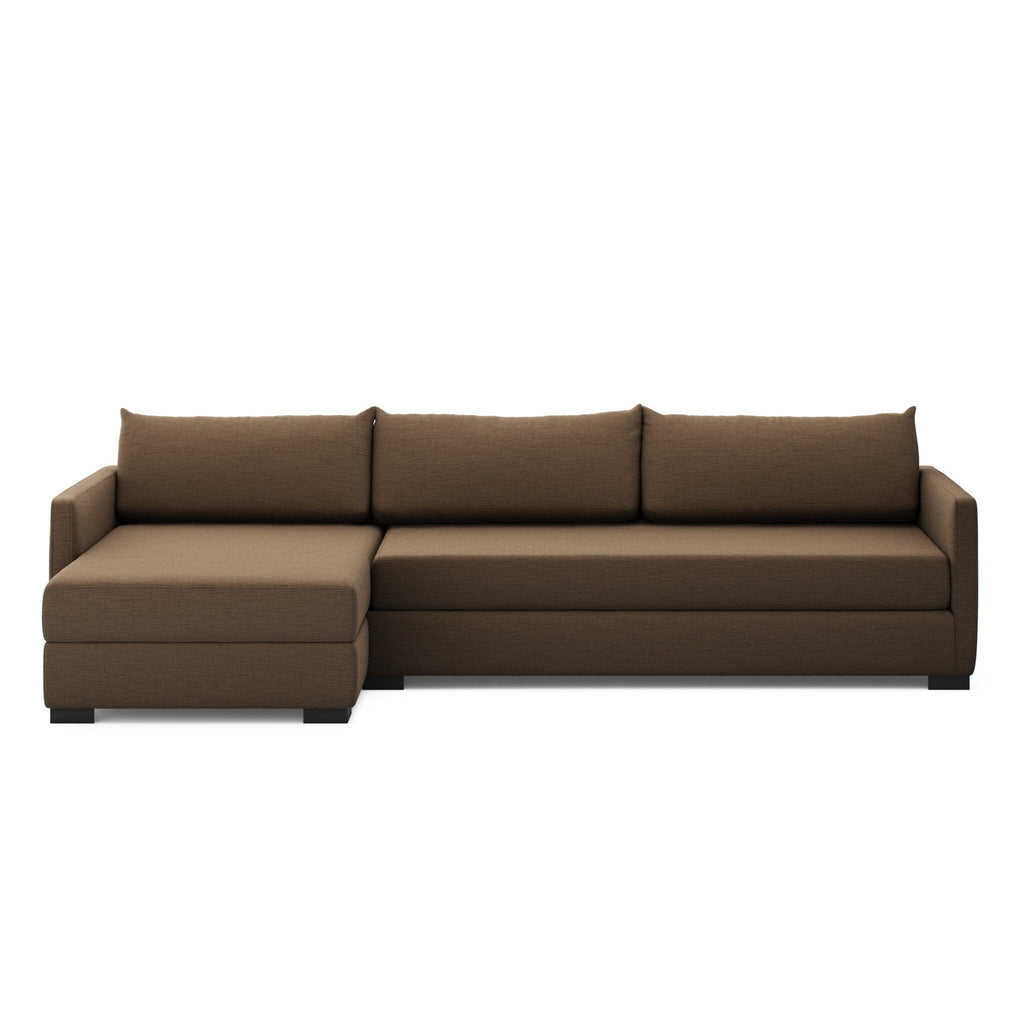 Wickham 2 - Piece Sleeper Sectional Sofa with Hidden Storage – Modern Pullout Design - Sage InteriorsFour HandsSectional Sofa Units