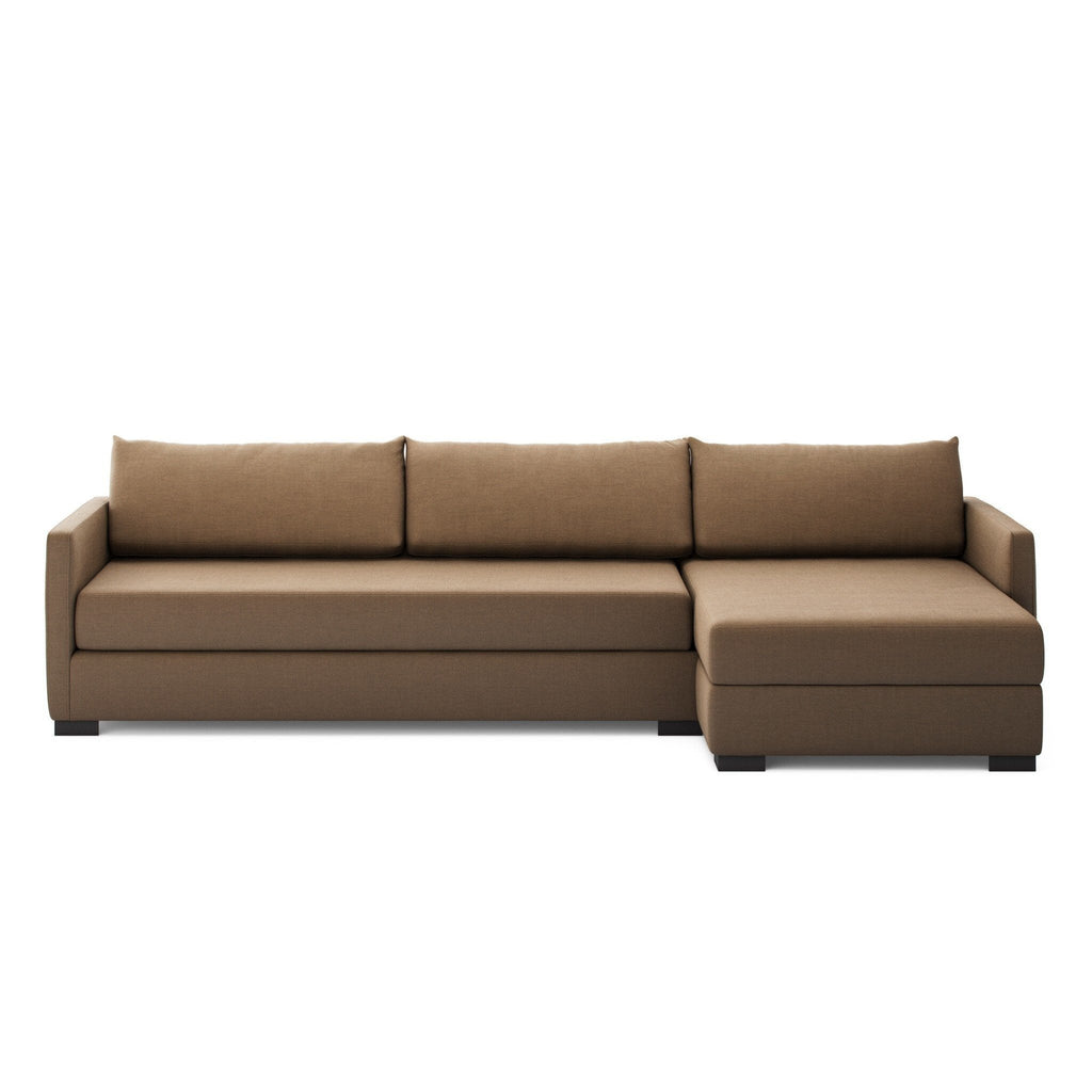 Wickham 2 - Piece Sleeper Sectional Sofa with Hidden Storage – Modern Pullout Design - Sage InteriorsFour HandsSectional Sofa Units