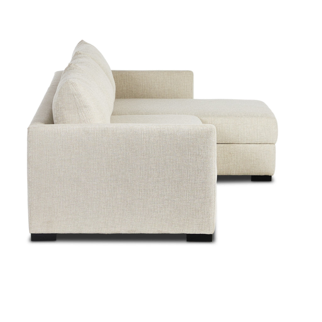 Wickham 2 - Piece Sleeper Sectional Sofa with Hidden Storage – Modern Pullout Design - Sage InteriorsFour HandsSectional Sofa Units