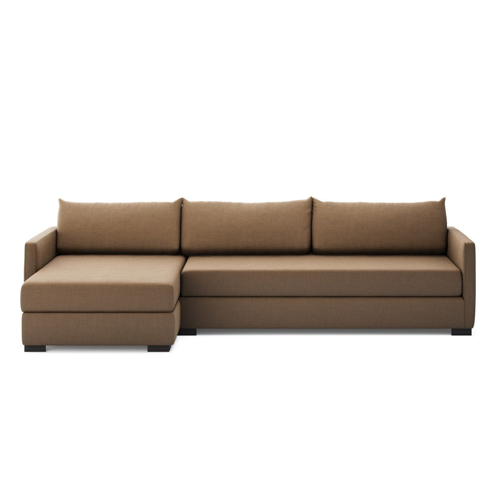 Wickham 2 - Piece Sleeper Sectional Sofa with Hidden Storage – Modern Pullout Design - Sage InteriorsFour HandsSectional Sofa Units
