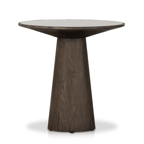 Winter Moon End Table, White Marble - Sage InteriorsFHSide Table
