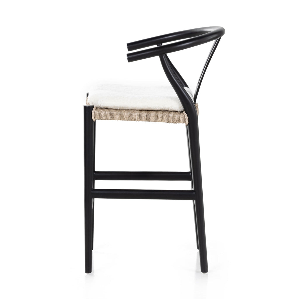 Wishbone Counter Stool with Cushion - Sage InteriorsFHBar Stool