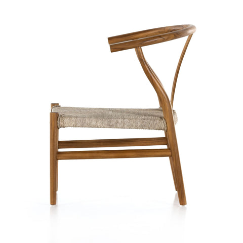 Wishbone Natural Teak Accent Chair - Sage InteriorsFHAccent Chair