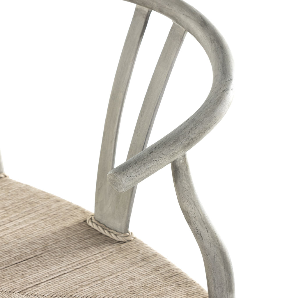 Wishbone Weathered Grey Teak Accent Chair - Sage InteriorsFHAccent Chair