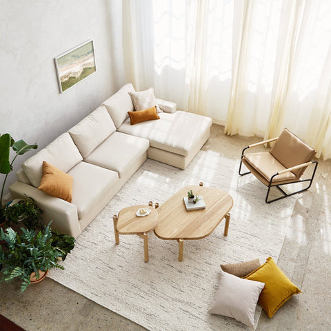 Wisp Rug – Handwoven Wool with Birch - Inspired Texture - Sage InteriorsSage InteriorsRug Wisp