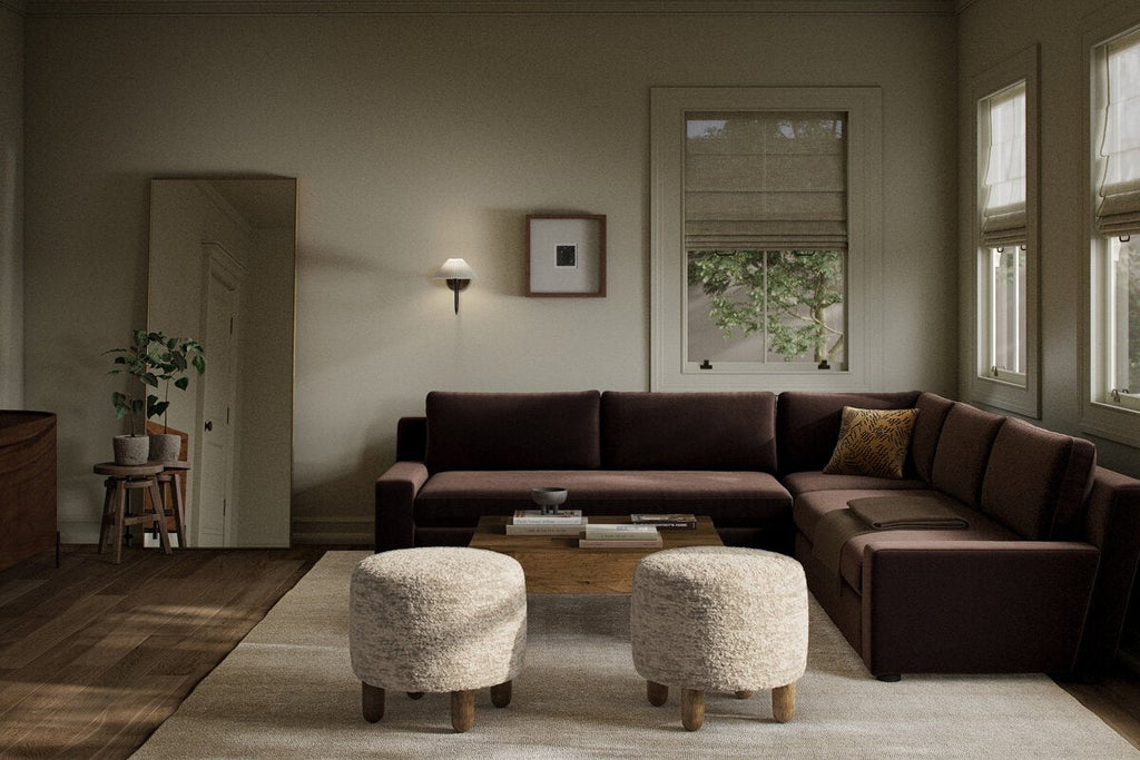 Yelena 3 - Piece Sectional | Streamlined Design, Plush Foam Cushions, Modern Seating - Sage InteriorsFour HandsSectional Sofas