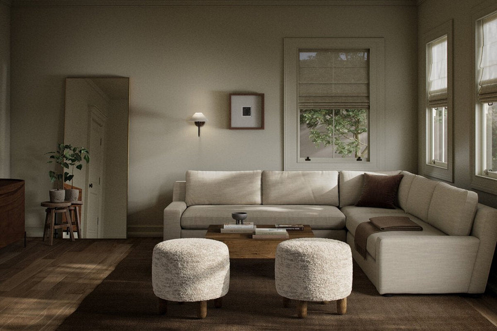 Yelena 3 - Piece Sectional | Streamlined Design, Plush Foam Cushions, Modern Seating - Sage InteriorsFour HandsSectional Sofas