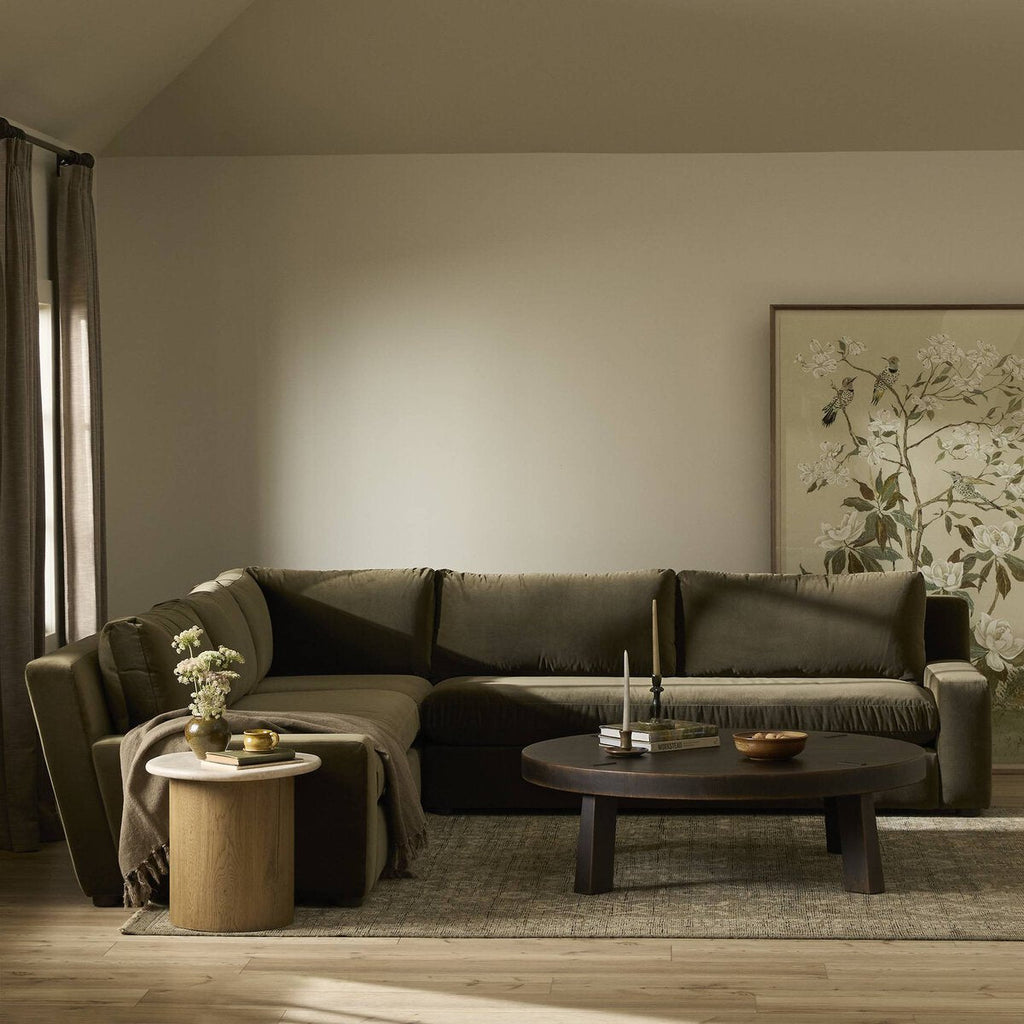 Yelena 3 - Piece Sectional | Streamlined Design, Plush Foam Cushions, Modern Seating - Sage InteriorsFour HandsSectional Sofas