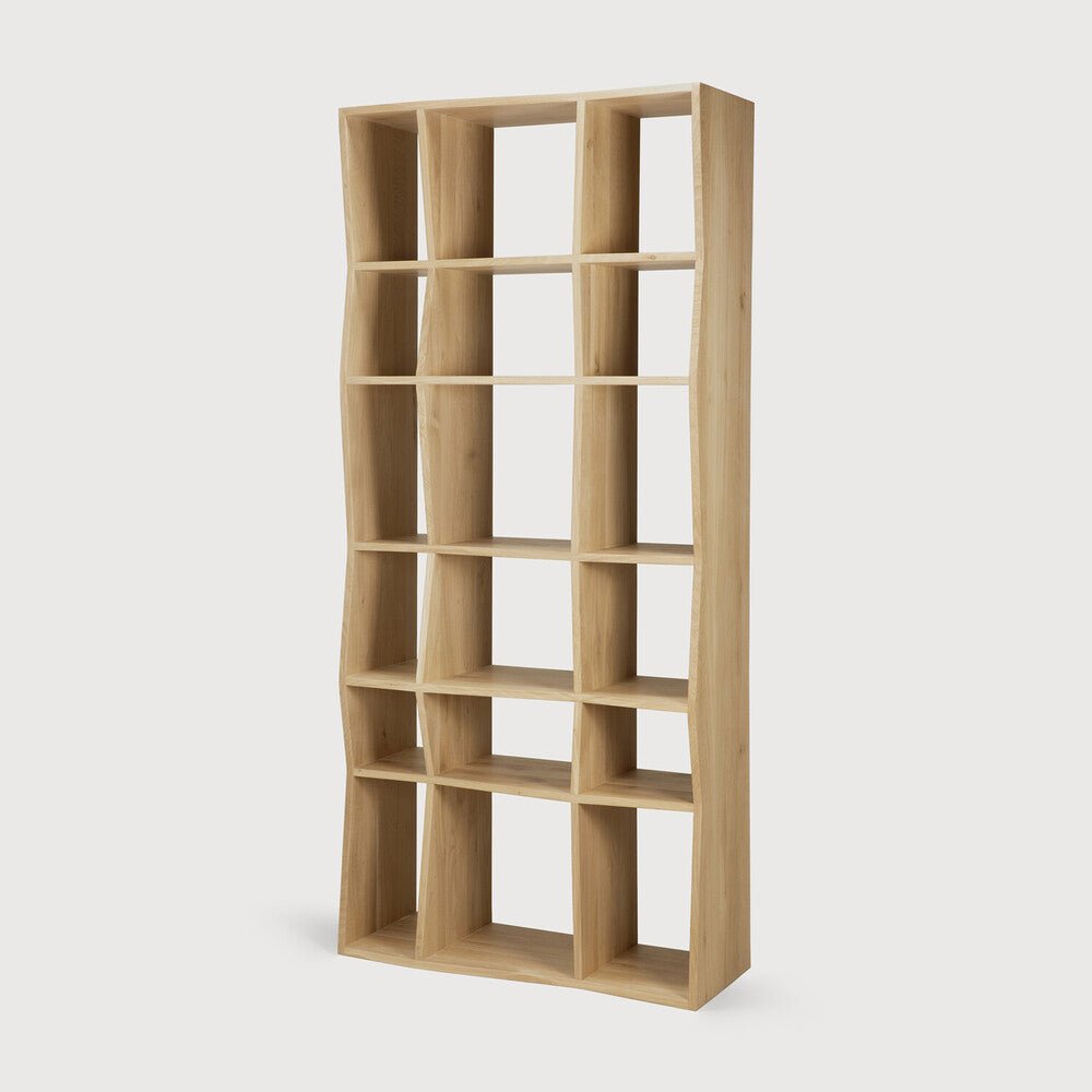 Z Rack – Modern Geometric Wooden Bookcase Sage Interiors - Sage InteriorsEthnicraft