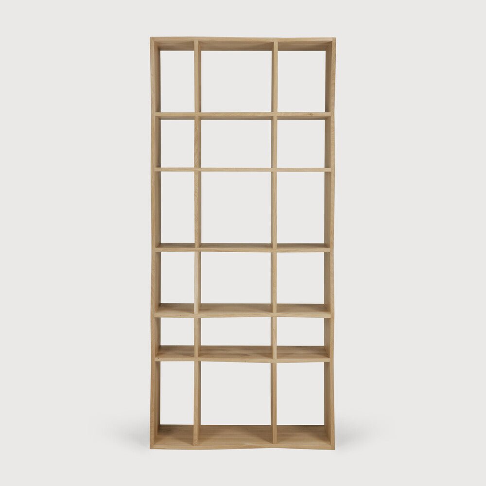 Z Rack – Modern Geometric Wooden Bookcase Sage Interiors - Sage InteriorsEthnicraft