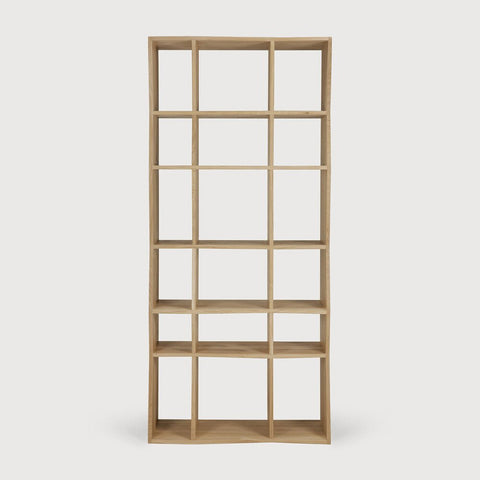 Z Rack – Modern Geometric Wooden Bookcase Sage Interiors - Sage InteriorsEthnicraft