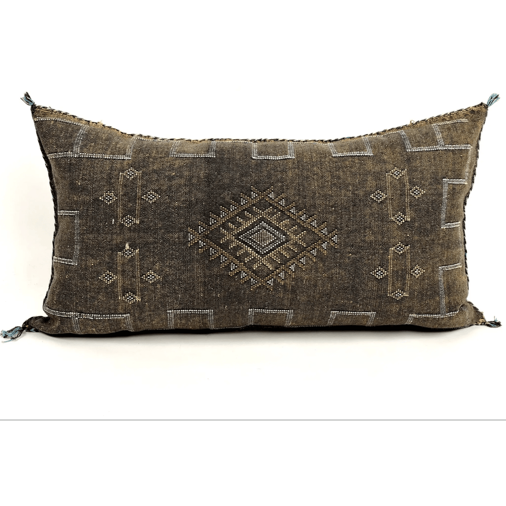 Zap Handmade Catcus Silk Throw Pillow Large Lumbar - Sage InteriorsBryar Wolf