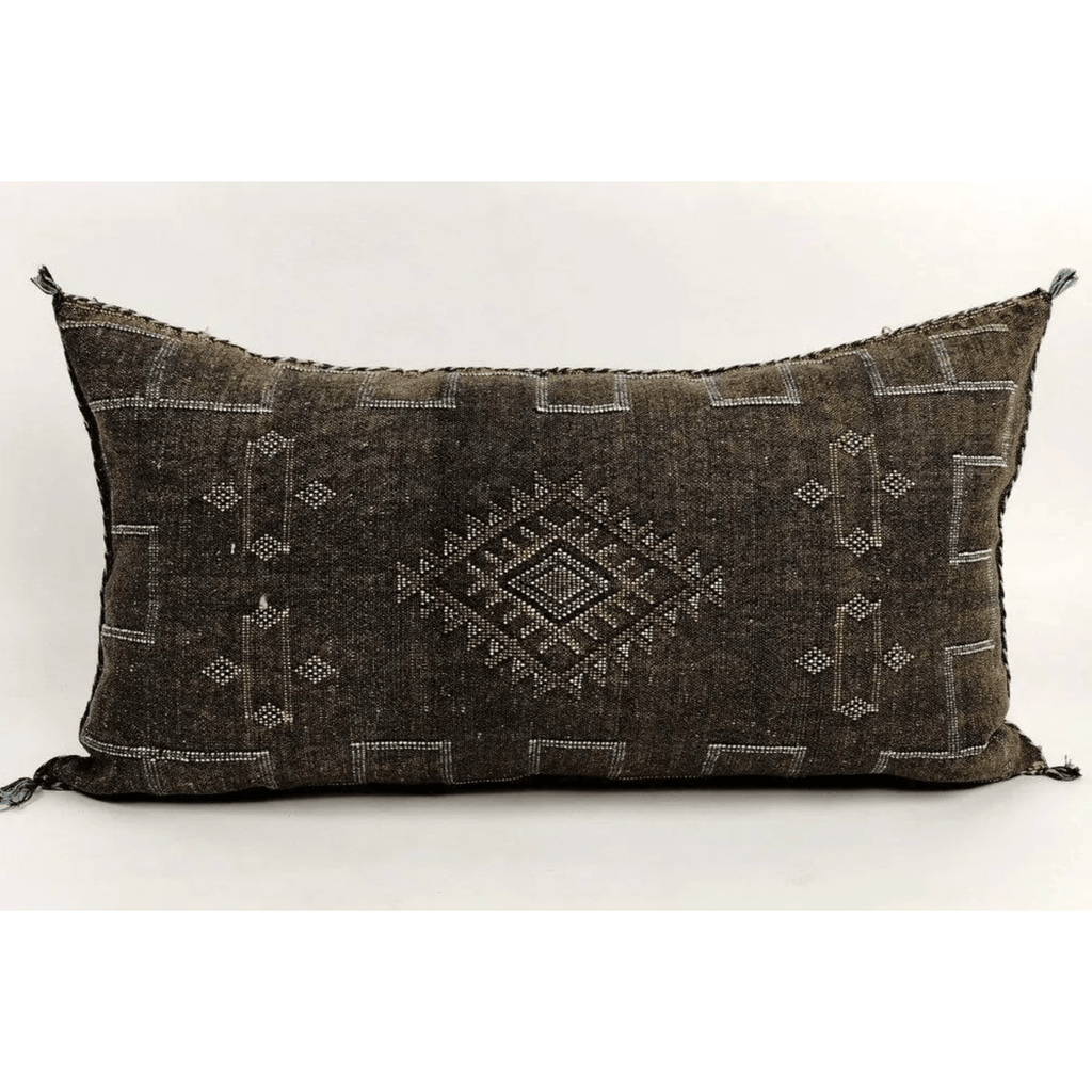 Zap Handmade Catcus Silk Throw Pillow Large Lumbar - Sage InteriorsBryar Wolf