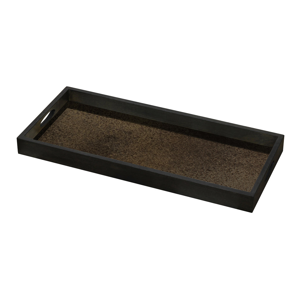 Bronze mirror tray 27 x 12 x 2