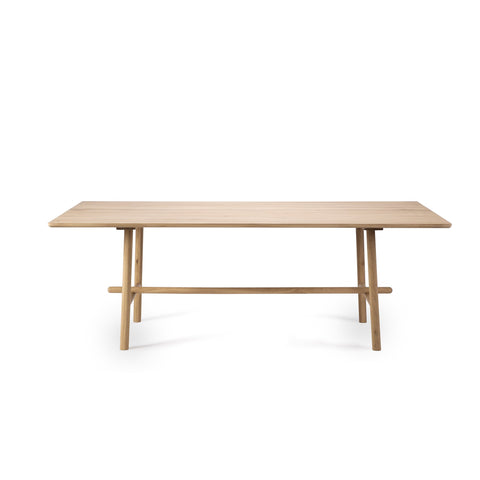Oak Profile Dining Table Delivered to you Sooner