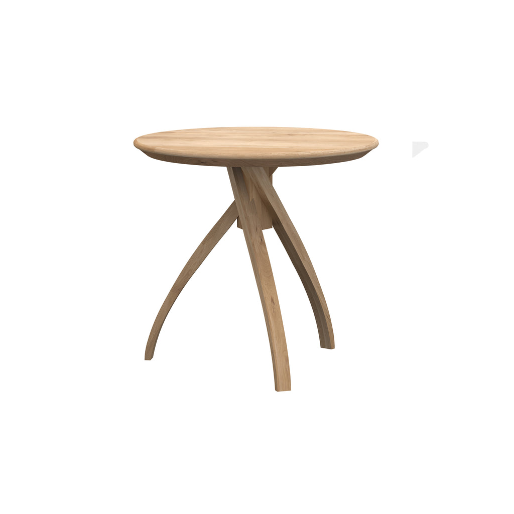 Oak Twist side table