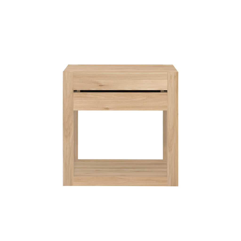 Oak Azur bedside table - 1 drawer 19 x 17 x 19