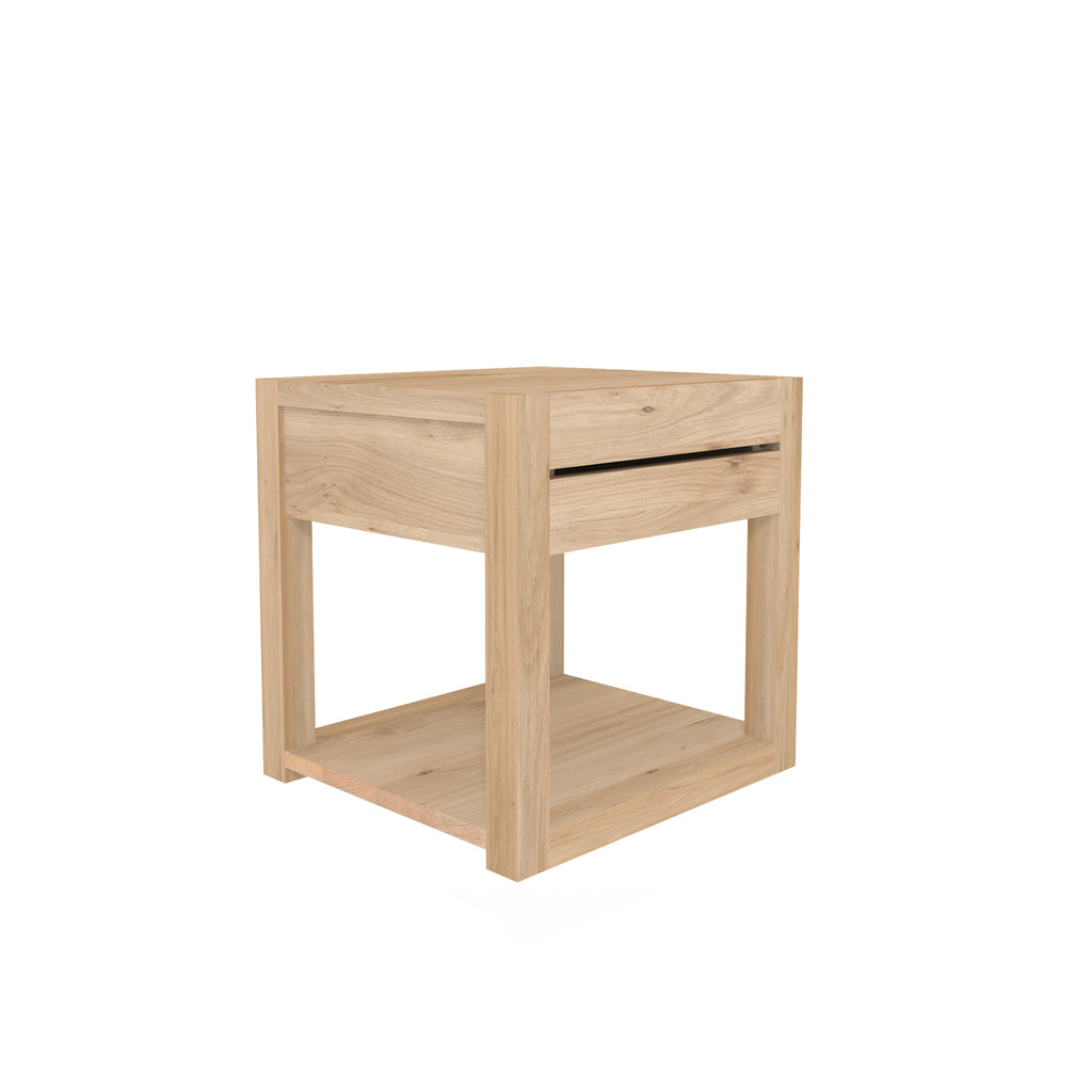 Oak Azur bedside table - 1 drawer 19 x 17 x 19