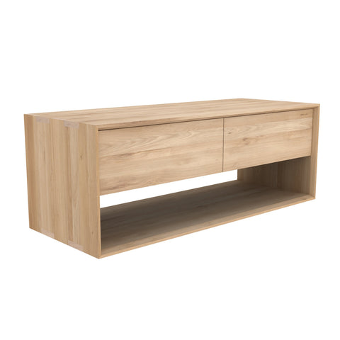 Oak Nordic TV Cupboard Delivered to you Sooner